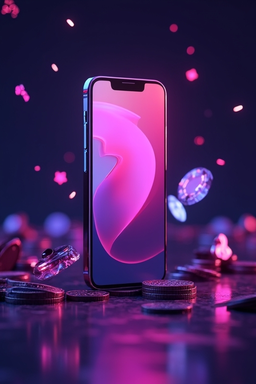 Smartphone avec l’app Pampago